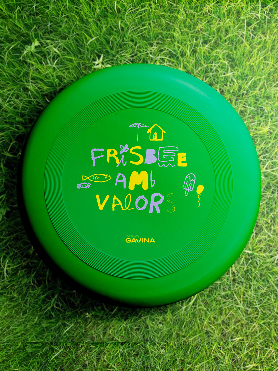Frsibee amb valors de Gavina