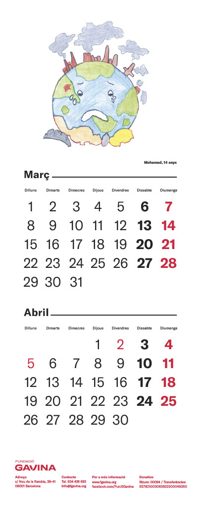 Dibuixem pel calendari 2021.