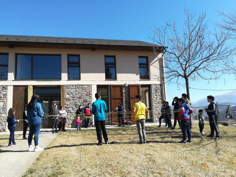 Les famílies fan un respir a la casa de colònies El Caliu