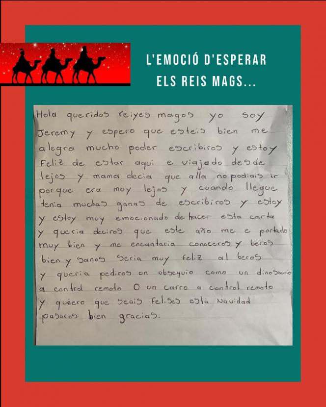 La nit més màgica de l'any. Carta als Reis Mags.