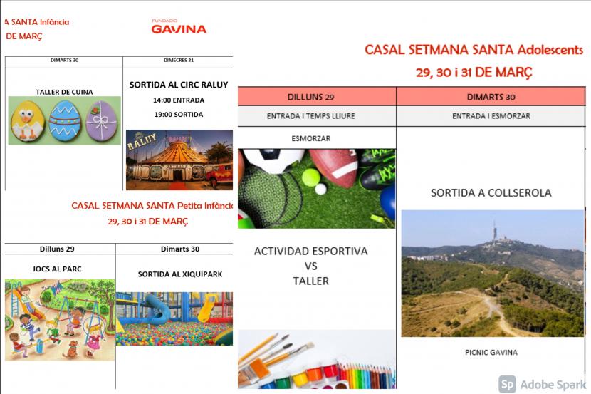 Iniciem Casal Setmana Santa 2021