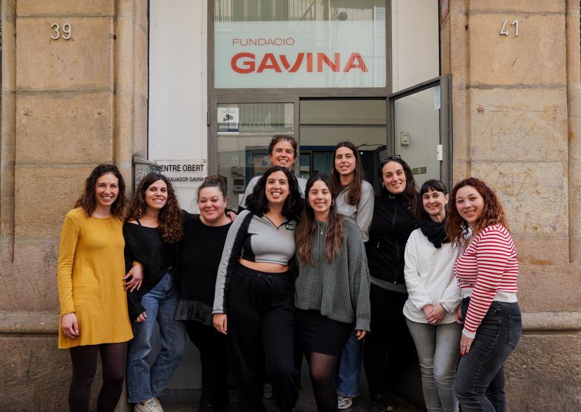 Treballadores socials de la Fundació Gavina