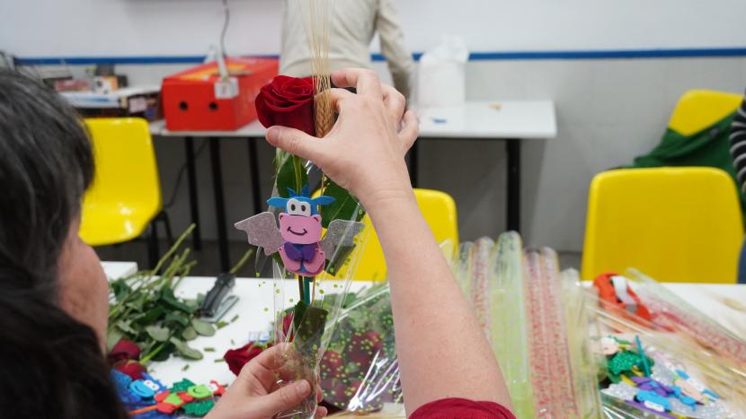 Diada de Sant Jordi a la Fundació Gavina