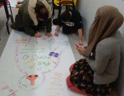 Jóvenes del Gavina y otros distrito de la ciudad se vinculan y comparten formación